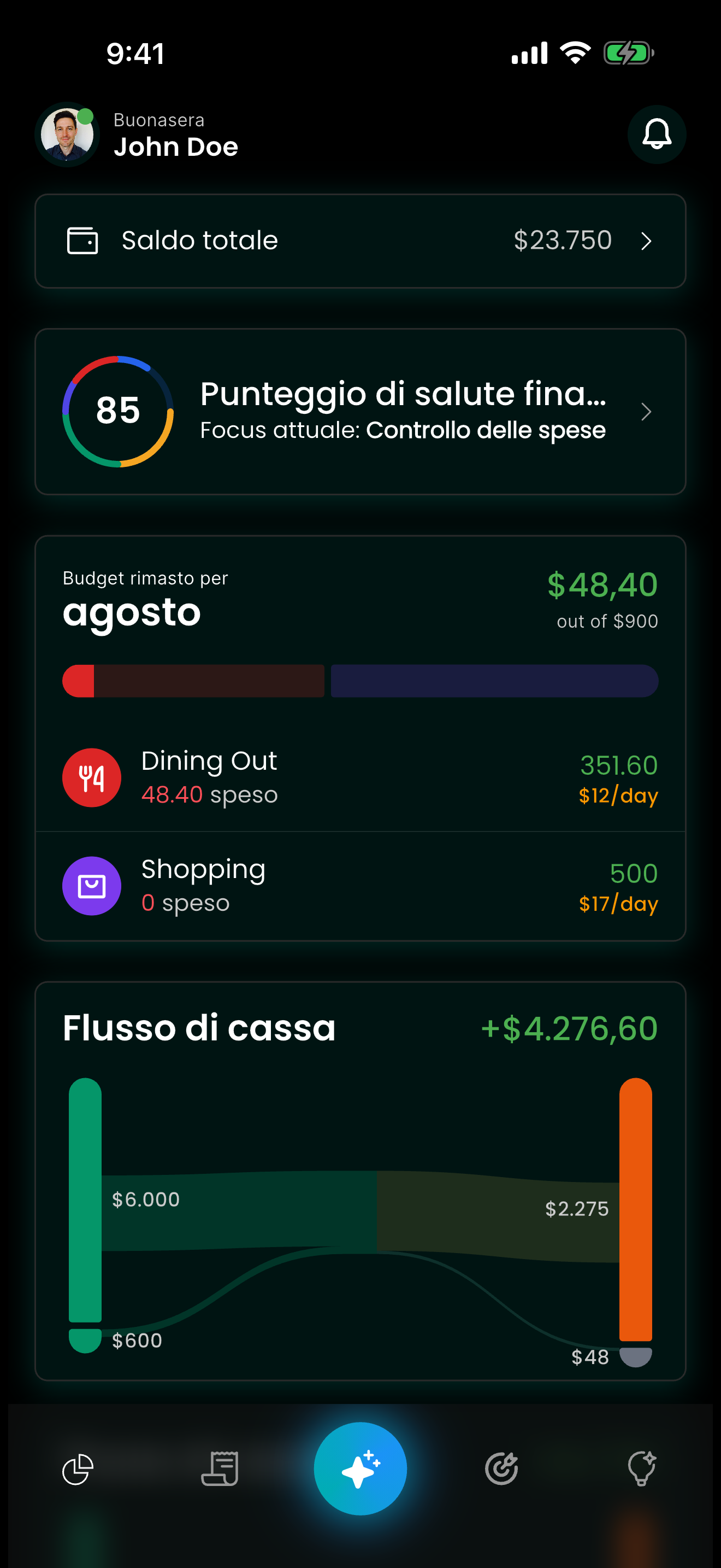 Screenshot app Fiscify